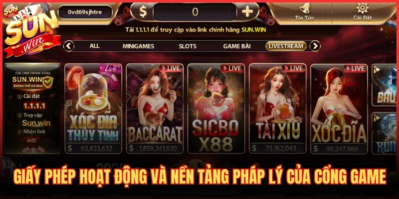 Trang chủ 18 Giấy phép hoạt động và nền tảng pháp lý của cổng game