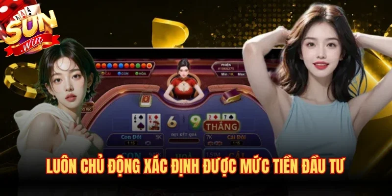 Bật Mí Mẹo Chơi Xóc Đĩa Luôn Thắng Từ Các Cao Nhân Lâu Năm 4 Luôn chủ động xác định được mức tiền đầu tư