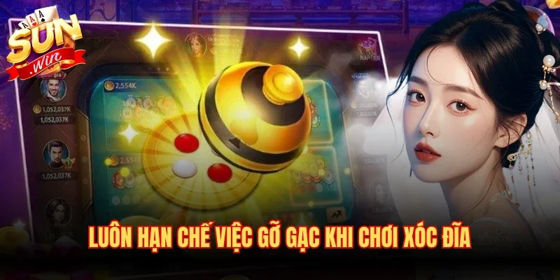 Mẹo Chơi Xóc Đĩa Kubet An Toàn Và Dễ Dàng Chiến Thắng 4 Luôn hạn chế việc gỡ gạc khi chơi xóc đĩa