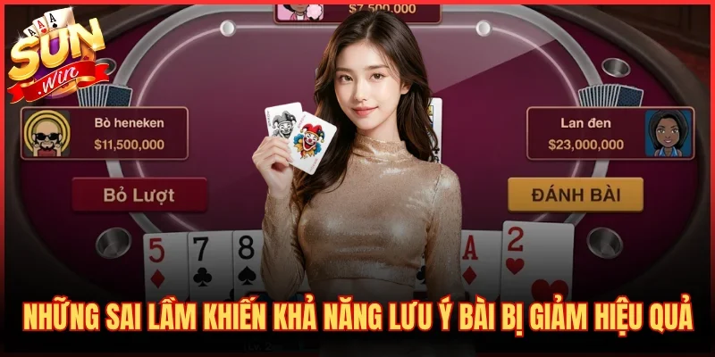 5 Bí Kíp Mẹo Nhớ Bài Tiến Lên Thực Chiến Tại SUNWIN 4 Những sai lầm khiến khả năng lưu ý bài bị giảm hiệu quả