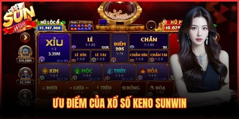 Xổ Số Keno Sunwin- Thử Vận May, Nhận Thưởng Cực Khủng 2 Ưu điểm của xổ số Keno Sunwin